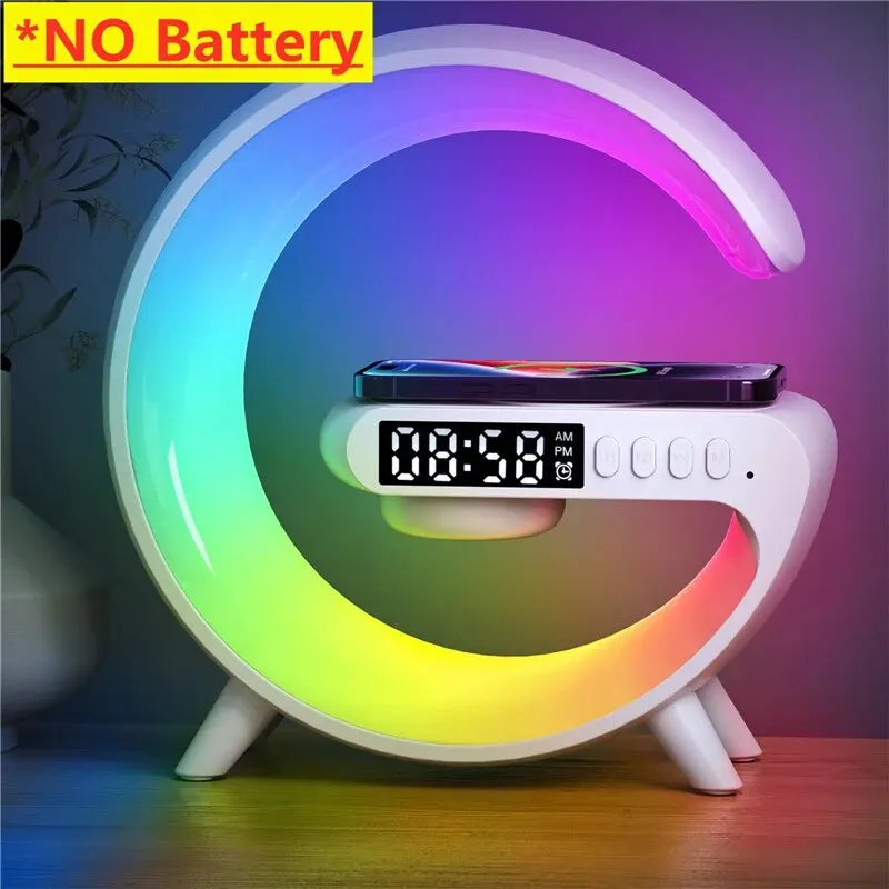 Wireless Charger Pad Stand Speaker