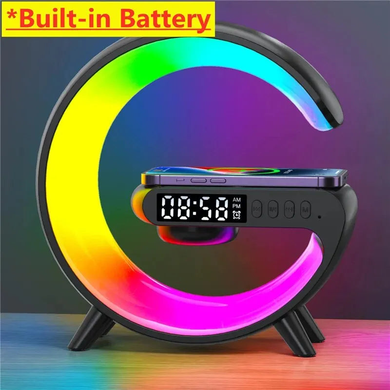 Wireless Charger Pad Stand Speaker