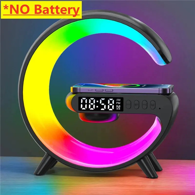 Wireless Charger Pad Stand Speaker